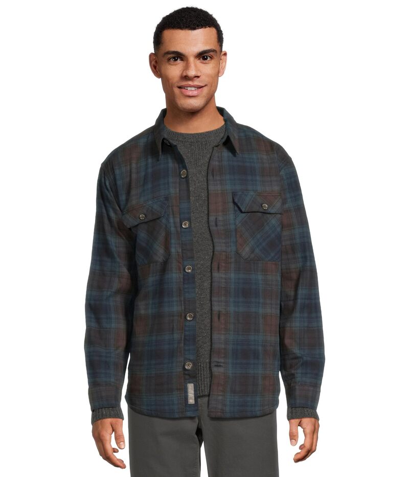 ロイヤルロビンズ メンズ トップス シャツ キャップ Royal Robbinsnowcap Lined Flannelong Sleeve Naval Tioga Pla