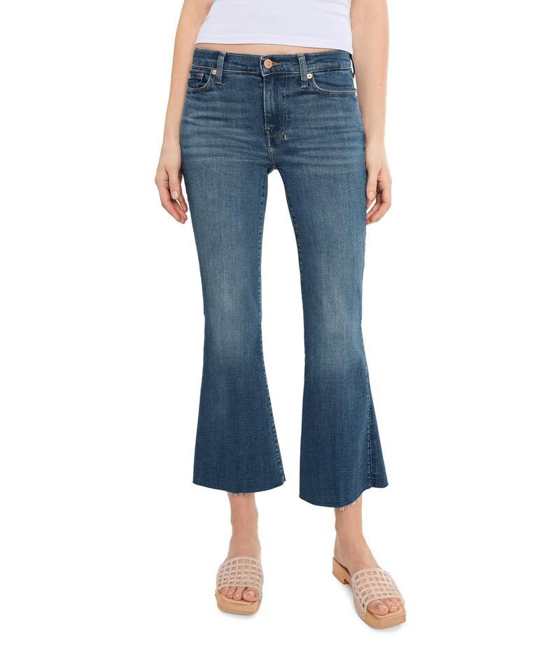 セブンフォーオールマンカインド レディース ボトムス デニムパンツ クロップド 7 For All Mankind Croppedojo Retrofade