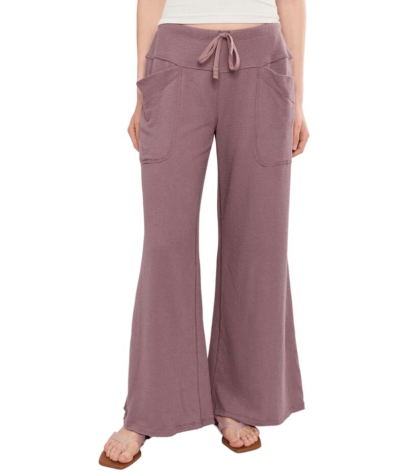 フリーピープル レディース ボトムス カジュアルパンツ Free People Staycation Lounge Pants Elderberry Tea
