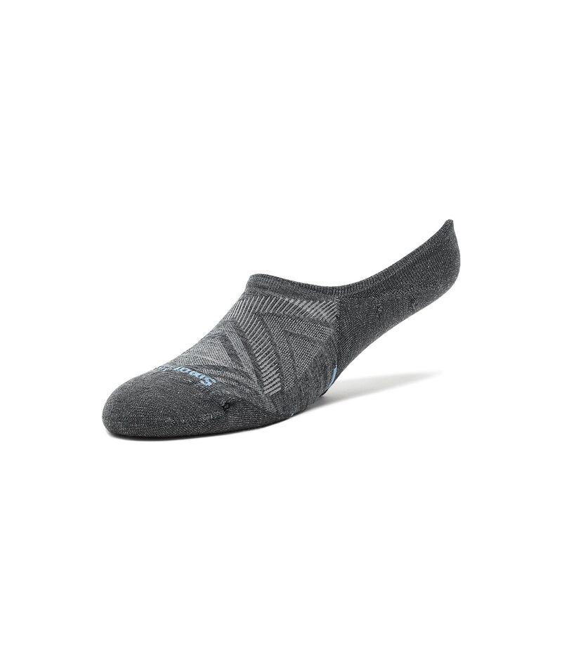 スマートウール レディース アンダーウェア 靴下 Smartwool Run Targeted Cushiono Show Socks Medium Gray グレー