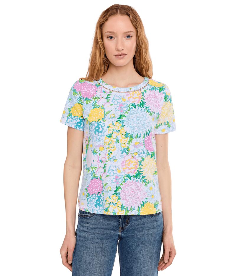 リリーピュリッツァー レディース トップス シャツ ニット Lilly Pulitzer Clairmont Pearl Knitop Multi Lilly Gar マルチカラー