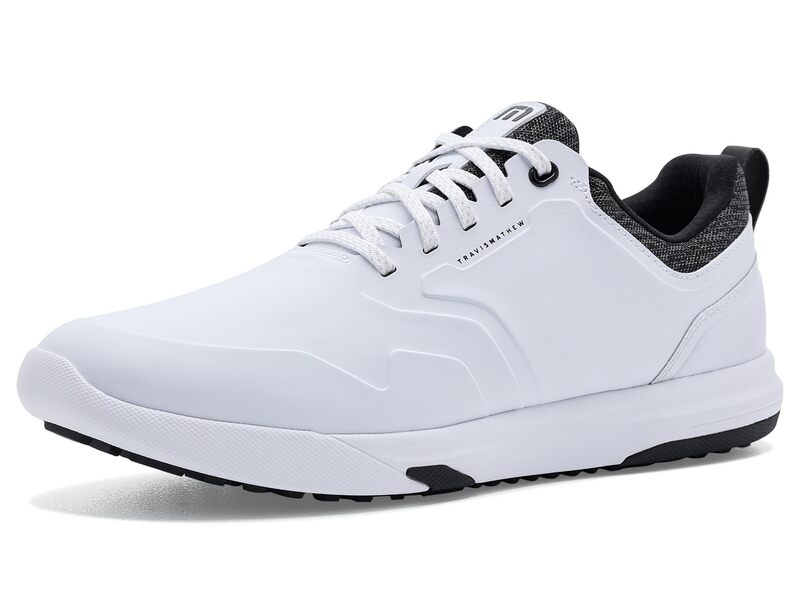 トラビスマヒュー メンズ シューズ スニーカー プラスサイズ Travismathew The Daily Pro Hybrid Plus White/Black ホワイト