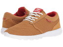 スープラ メンズ スニーカー シューズ Hammer Run Tan/Risk Red/White