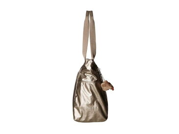 キプリング レディース ハンドバッグ バッグ Lindsey Tote Metallic Pewter