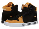 スープラ メンズ スニーカー シューズ Vaider Black/Golden/White