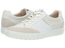 エコー レディース スニーカー シューズ Soft 7 Leisure Sneaker Shadow White/White/White Suede/Cow Leather/Cow Leather