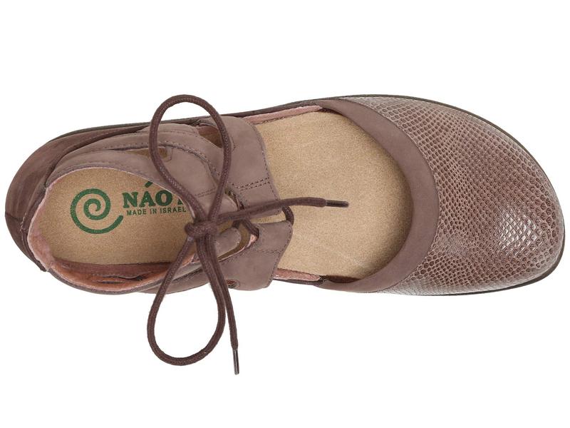 ナオト レディース サンダル シューズ Kata Brown Lizard Leather/Shiitake Nubuck/Coffee Bean Nubuck ナオト レディース サンダル シューズ Kata Brown Lizard Leather/Shiitake Nubuck/Coffee Bean Nubuck