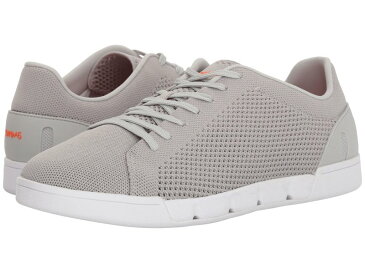 スウィムス メンズ スニーカー シューズ Breeze Tennis Knit Sneakers Light Gray/White