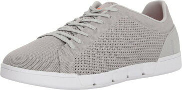スウィムス メンズ スニーカー シューズ Breeze Tennis Knit Sneakers Light Gray/White