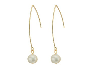 ケネスジェイレーン レディース ピアス・イヤリング アクセサリー Gold/White Fresh Water Pearl Ear Earrings Gold/White