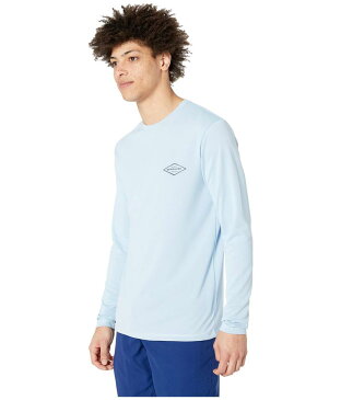 クイックシルバー ウォーター マン メンズ ハーフパンツ・ショーツ 水着 Gut Check Long Sleeve Rashguard Cerulean