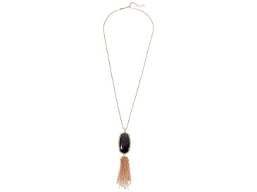 ケンドラスコット レディース ネックレス・チョーカー・ペンダントトップ アクセサリー Rayne Necklace Rose Gold/Black Granite