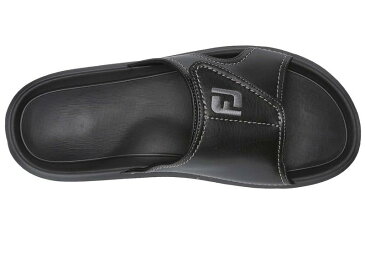 フットジョイ メンズ サンダル シューズ Spikeless Slide Black/Charcoal