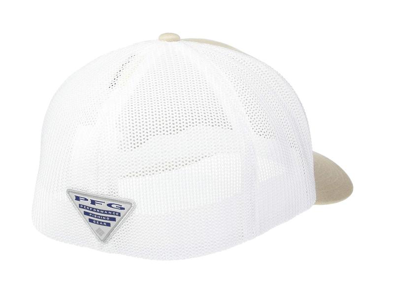 コロンビア メンズ 帽子 アクセサリー PFG Mesh¢ Ballcap Fossil/Grill/Wh