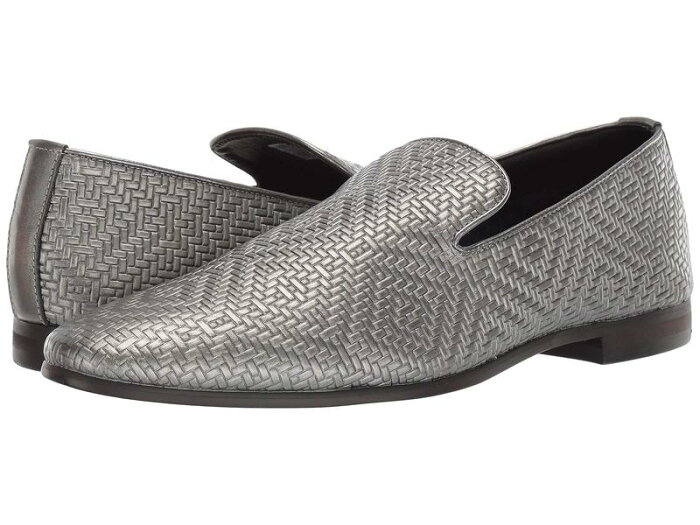 スティーブ マデン メンズ スリッポン・ローファー シューズ Dieggo Dress Loafer Silver