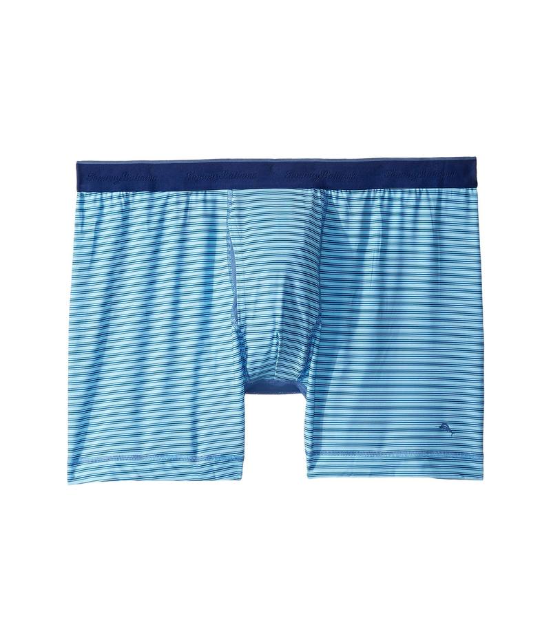 トッミーバハマ メンズ ボクサーパンツ アンダーウェア Boxer Briefs Blue Stripe