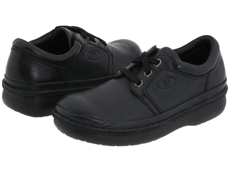 プロペット メンズ スニーカー シューズ Village Walker Medicare/HCPCS Code = A5500 Diabetic Shoe Black Grain