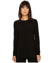カマリカルチャー レディース シャツ トップス Long Sleeve Crew Top Black