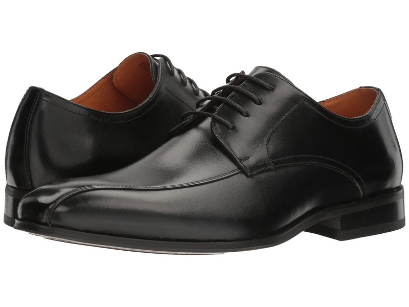 フローシャイム メンズ オックスフォード シューズ Corbetta Bike Toe Oxford Black Smooth