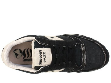 サッカニー メンズ スニーカー シューズ Jazz Low Pro Vegan Black/Oatmeal