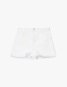 【送料無料】 イザベル マラン レディース ハーフパンツ・ショーツ ボトムス Lesia cut-out denim shorts WHITE