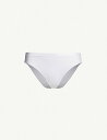 【送料無料】 ハンロ レディース パンツ アンダーウェア Seamless Midi stretch-cotton briefs 0101 White