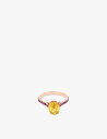 【送料無料】 アルケミストリー レディース リング アクセサリー Alice Van Cal Chroma 18ct rose-gold, 2.21ct yellow sapphire and 0.54ct pink sapphire cocktail ring ROSE GOLD