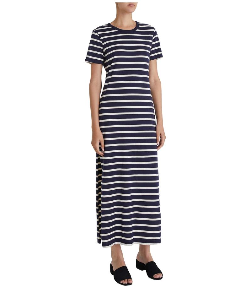 平太鼓13尺送料無料 エージー アドリアーノゴールドシュミット レディース ワンピース トップス Alana Maxi Dress Deep Aegean Ivory Dust ちょうど良いサイズ感 ワンピースレディースファッション Insolite Guadeloupe Voyage Com
