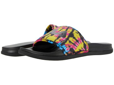 フィラ レディース サンダル シューズ Drifter Lux Tie-Dye Black/Multi/Multi