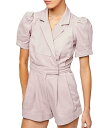 セブンフォーオールマンカインド レディース ジャンプスーツ トップス Seamed Romper in Soft Lavender Soft Lavender