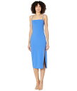 スサナモナコ レディース ワンピース トップス String Slit Midi Dress Dazzling Blue