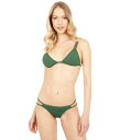 ボルコム レディース トップのみ 水着 Simply Rib Triangle Top Green(4)
