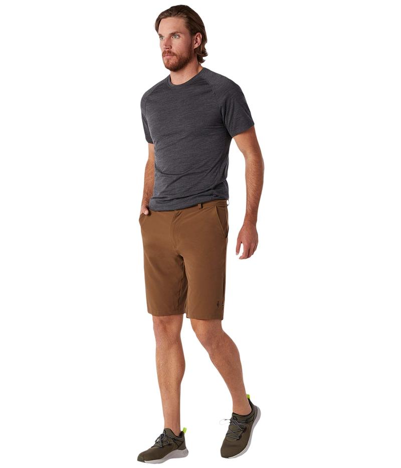 スマートウール メンズ ハーフパンツ・ショーツ ボトムス 10'' Merino Sport Shorts Bourbon