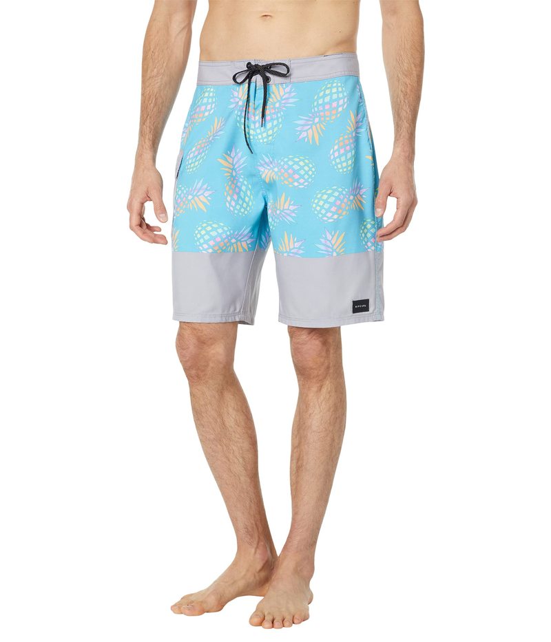 リップカール メンズ ハーフパンツ・ショーツ 水着 Moneytrees 21" Boardshorts Baltic Teal