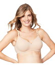 ケーキ マタニティー レディース ブラジャー アンダーウェア Nursing Underwire Croissant T-Shirt Maternity Bra Full Coverage Nude