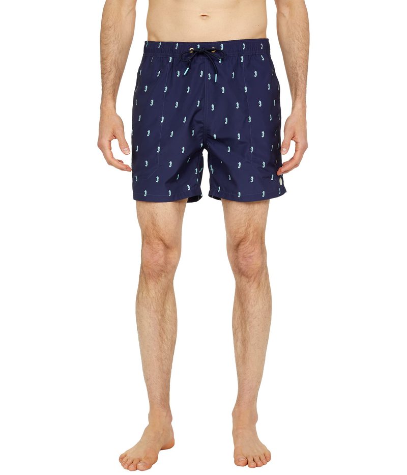 スコッチアンドソーダ メンズ ハーフパンツ・ショーツ 水着 Short Length - Recycled Polyester All Over Printed Swimshorts Combo D