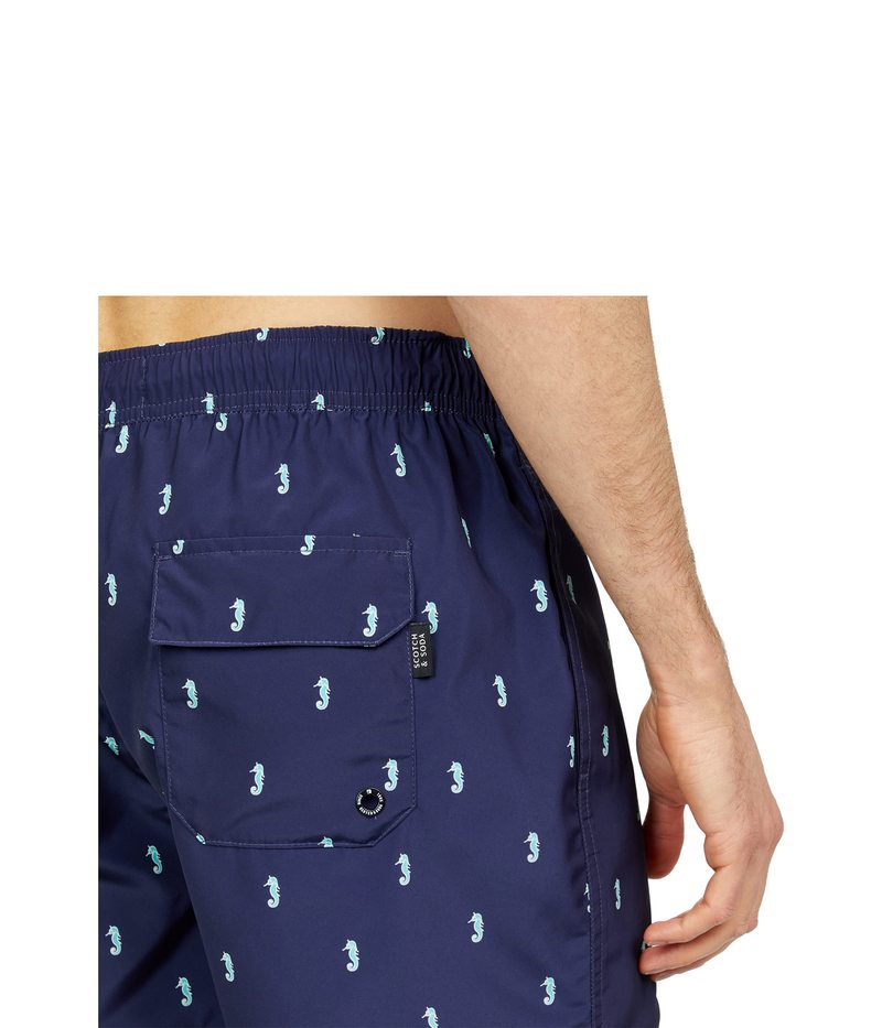 スコッチアンドソーダ メンズ ハーフパンツ・ショーツ 水着 Short Length - Recycled Polyester All Over Printed Swimshorts Combo D