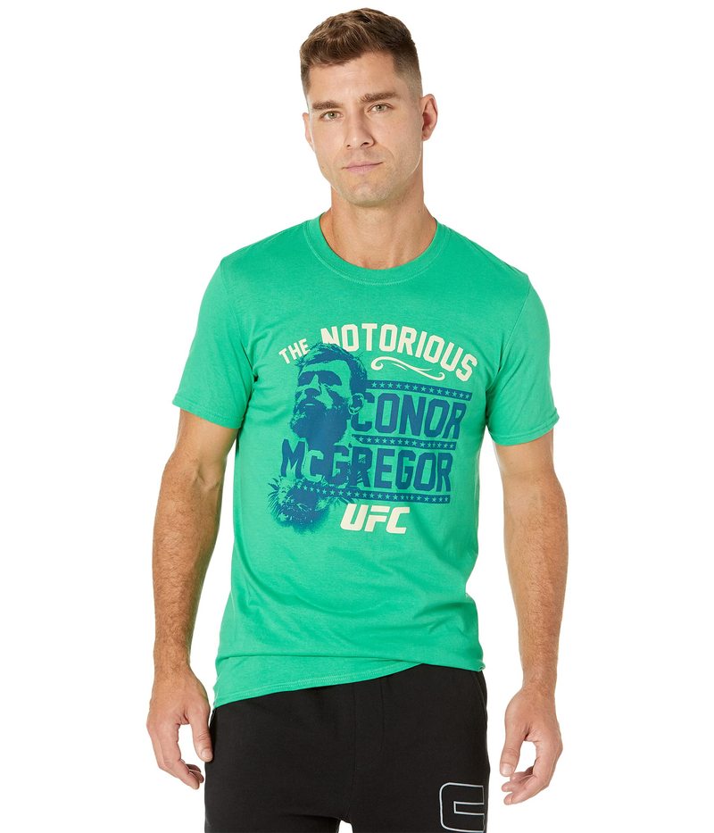 ユーエフシー メンズ シャツ トップス Conor McGregor Let 039 s Dance T-Shirt Kelly Green