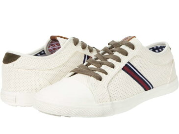 ベンシャーマン メンズ スニーカー シューズ Madison Ox White/Olive