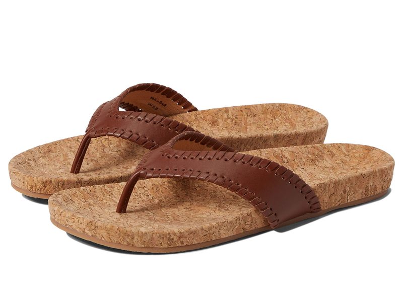 ジャックロジャース サンダル レディース ジャックロジャース レディース サンダル シューズ Thelma Comfort Flip-Flop Mocha/Mocha