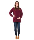 ノム レディース ニット・セーター アウター Odette Maternity + Nursing Sweater Merlot