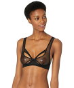 オンリーハーツ レディース ブラジャー アンダーウェア Whisper Sweet Nothings Butterfly Soft Cup Bra Black