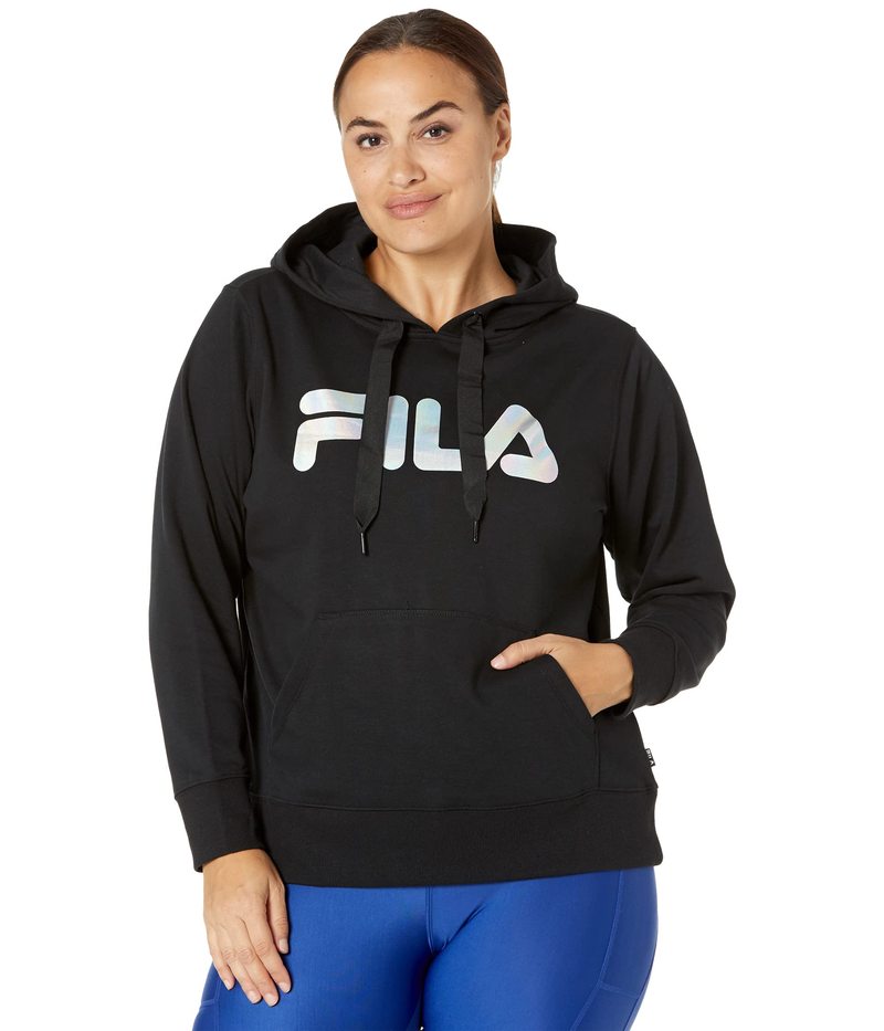 フィラ レディース パーカー・スウェット アウター Plus Size Curve Pullover Black