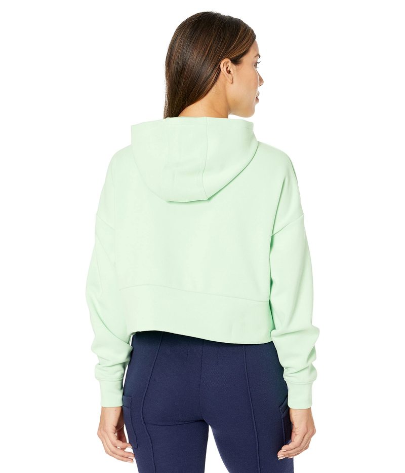 フィラ レディース パーカー・スウェット アウター Ambition Scuba Neck Hoodie Green Ash/Blue Coral