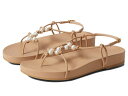 スチュアート ワイツマン レディース サンダル シューズ Pearl Knot Flat Sandal Adobe