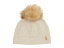 テンツリー メンズ 帽子 アクセサリー Wool Faux Fur Pom Beanie Oatmeal