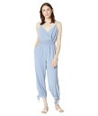 BCBジェネレーション レディース ジャンプスーツ トップス Joggers Jumpsuit V1VX1D03 Blue