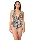 ブルーロッドビーティ レディース 上下セット 水着 Walk On The Wild Side Halter One-Piece Natural