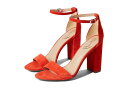 【送料無料】 サムエデルマン レディース ヒール シューズ Yaro Ankle Strap Sandal Heel Bright Poppy
