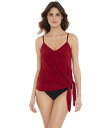【送料無料】 マジックスーツ レディース トップのみ 水着 DD Styles Alex Tankini Crimson